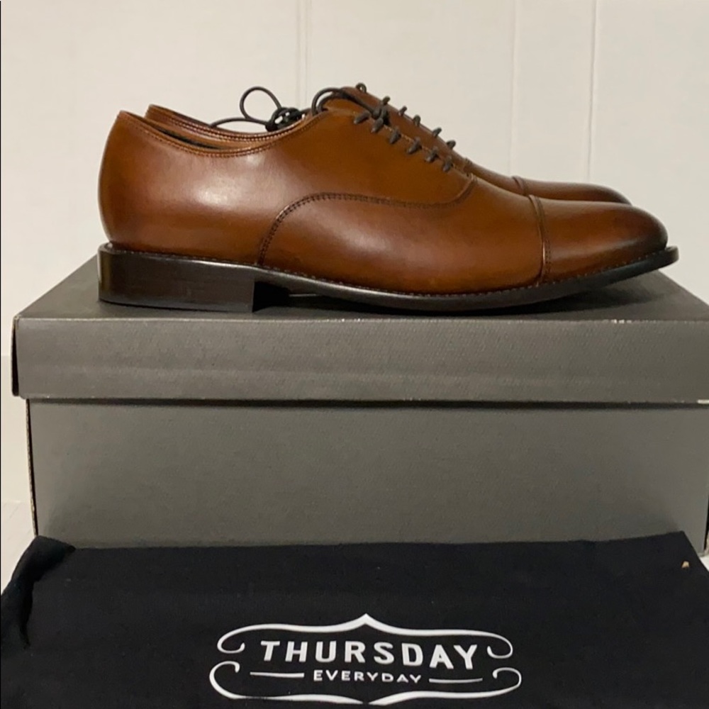 Men's Mahogany Executive Shoes